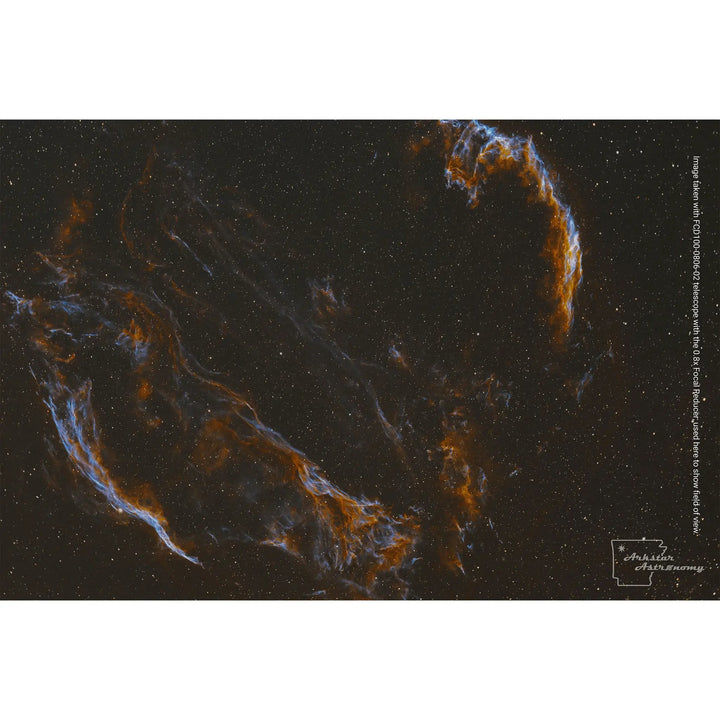 ED80 Essential Series Air-Spaced Triplet Refractor Telescope with 0.8x Focal Reducer and iEXOS-100-2 PMC-Eight Equatorial Tracker System by Explore Scientific