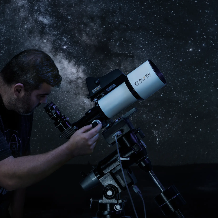 ED80 Essential Series Air-Spaced Triplet Refractor Telescope by Explore Scientific