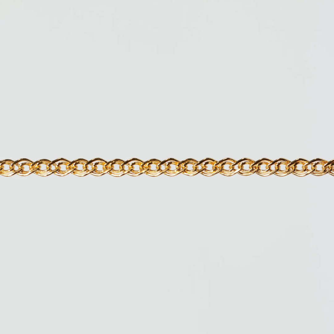 Eve Permanent Jewelry Chain, Flat Nonna Mother & Child, Available in Sterling Silver and Gold Filled by Sunstone Welders