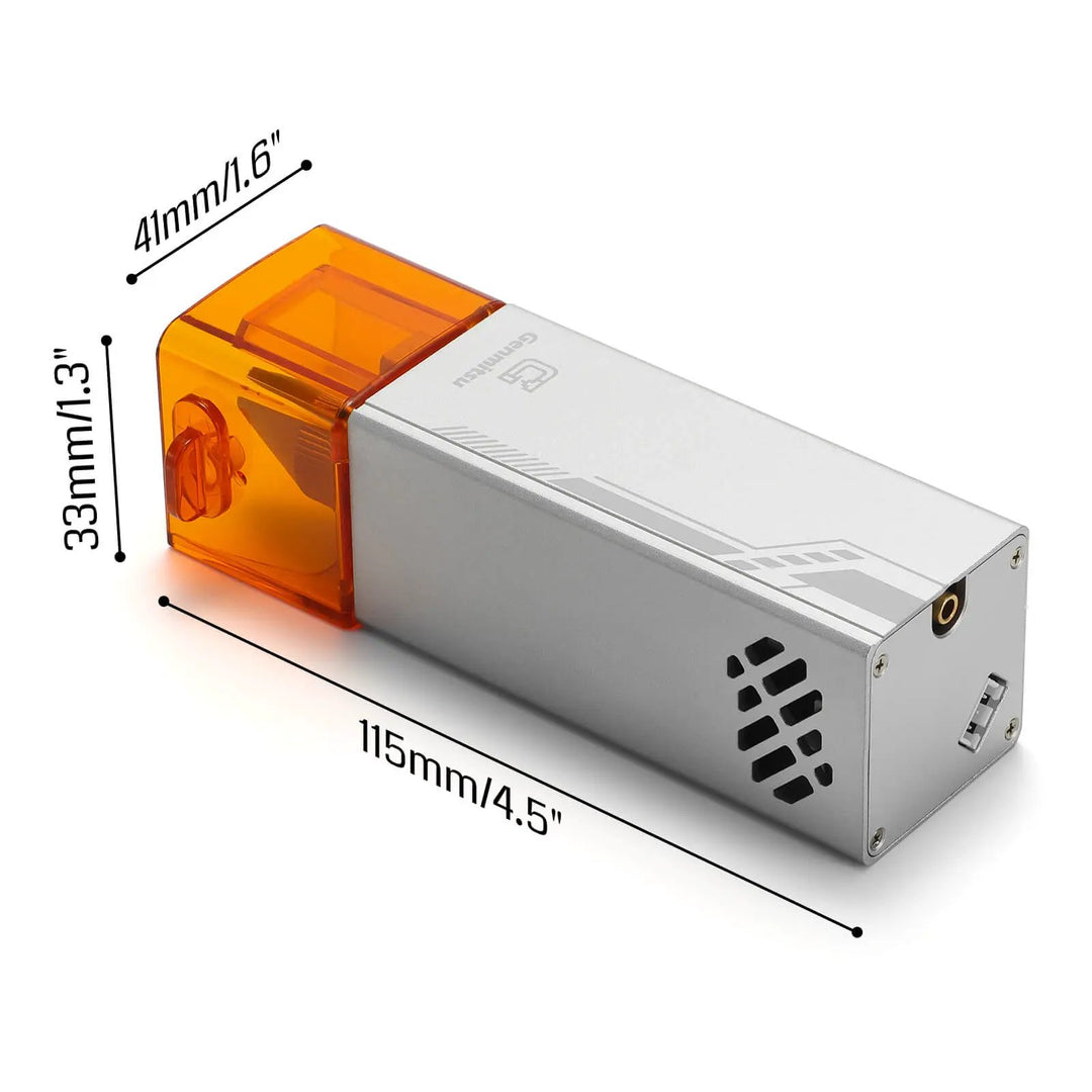 Genmitsu CFL10-40 10W FAC Laser Module for CNC Routers, 435nm, Class 4 by SainSmart.com