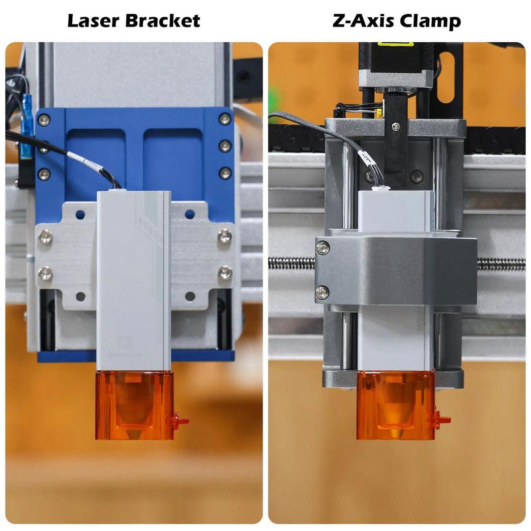 Genmitsu CFL10-40 10W FAC Laser Module for CNC Routers, 435nm, Class 4 by SainSmart.com