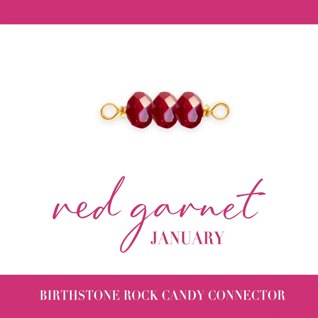 Birthstone Rock Candy Connectors | 14mm | 14K Gold Filled Yellow by Sunstone Welders