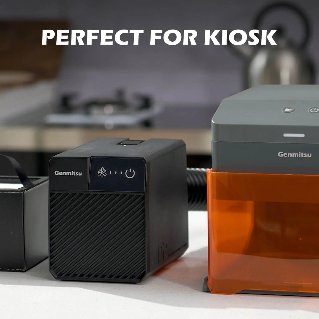 Genmitsu MD2 Smoke Purifier for Laser Engravers, Portable Fume Extractor with Five-Layer Filtration and 3-Speed Control by SainSmart.com