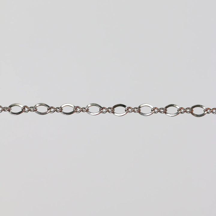Grace Permanent Jewelry Chain, Figure 8 Design, Figure 8 Links, Available in Gold Options and Silver by Sunstone Welders