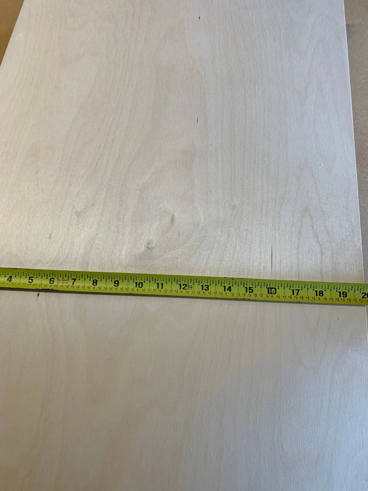 X-Large 3mm Baltic Birch Plywood sheets / Large Sheets / Perfect for Mira9/Thunder/OMTech by Laser Wood Supplies
