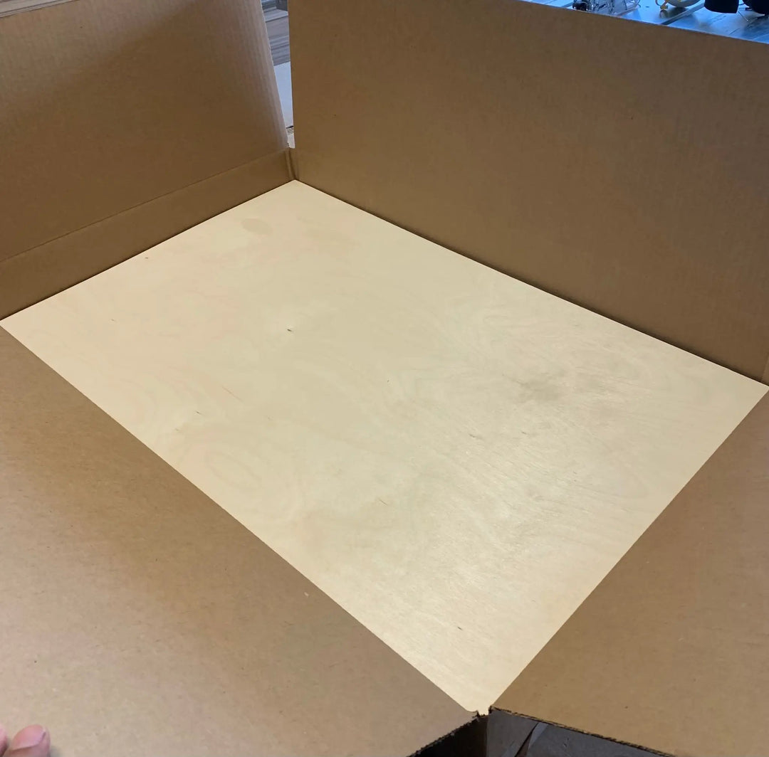 X-Large 3mm Baltic Birch Plywood sheets / Large Sheets / Perfect for Mira9/Thunder/OMTech by Laser Wood Supplies