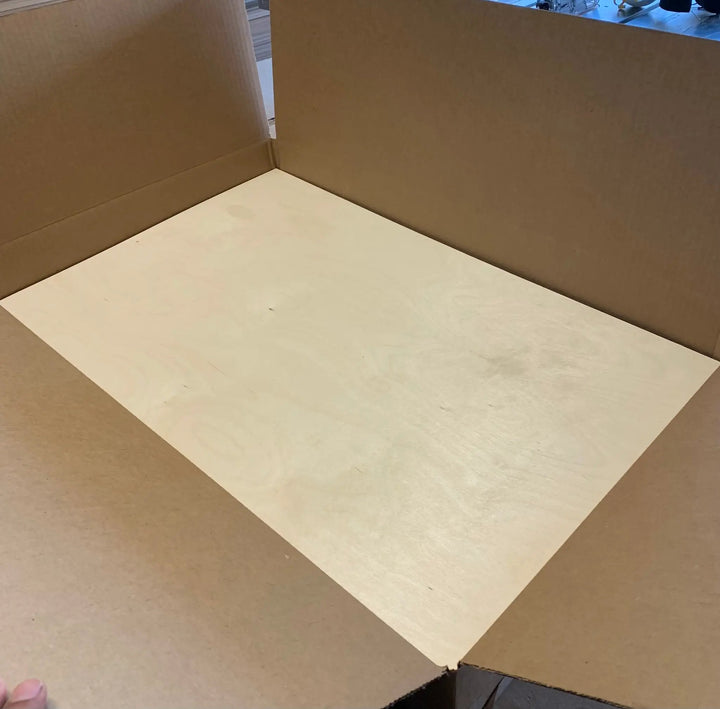 X-Large 3mm Baltic Birch Plywood sheets / Large Sheets / Perfect for Mira9/Thunder/OMTech by Laser Wood Supplies