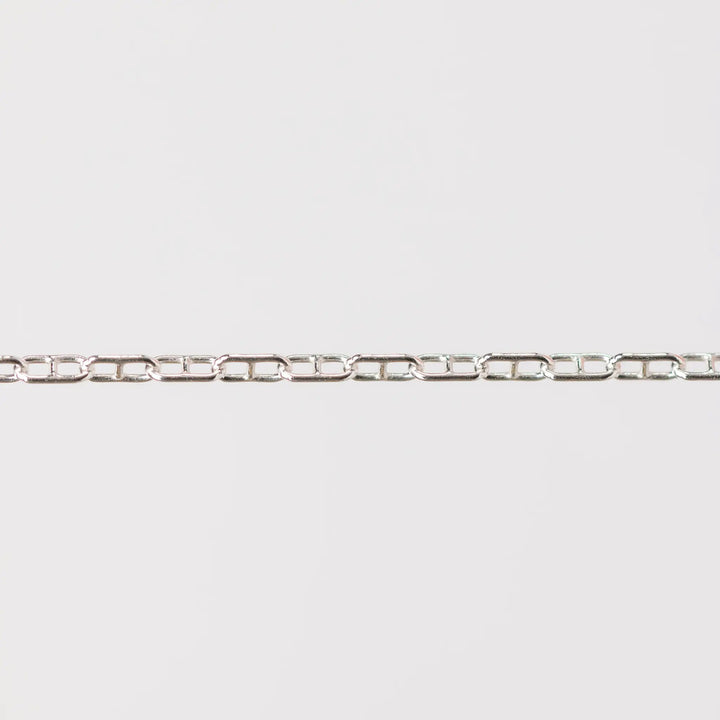 Karla Permanent Jewelry Chain, Mariner Links, Available in Silver and Gold Filled by Sunstone Welders