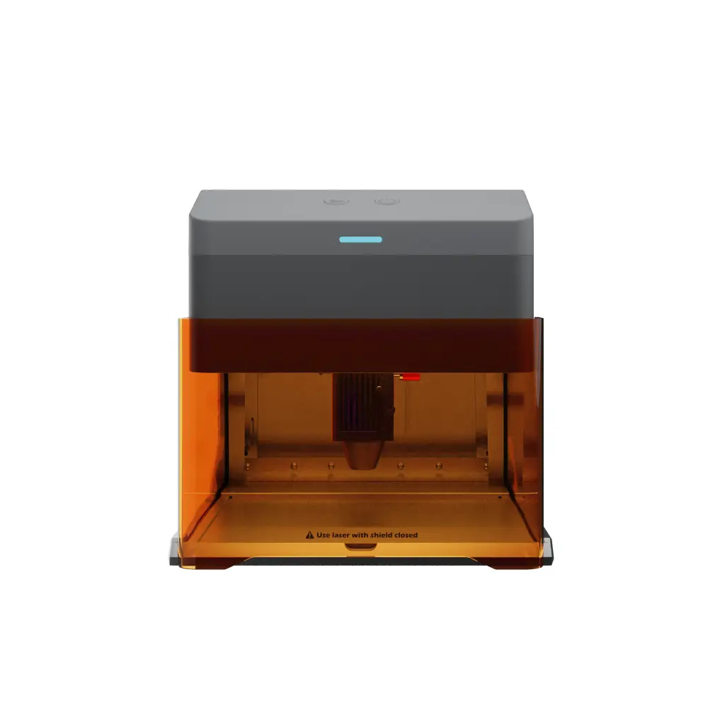 Kiosk Laser Engraver Machine, Compact, Open-to-use, 2.5W/5W/10W, Home Laser Cutter with Acrylic Enclosure by SainSmart.com
