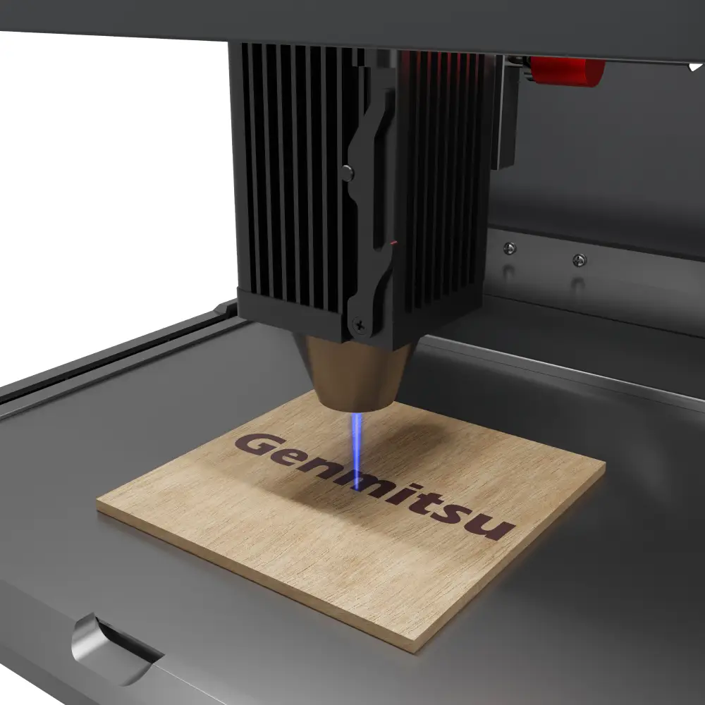 Kiosk Laser Engraver Machine, Compact, Open-to-use, 2.5W/5W/10W, Home Laser Cutter with Acrylic Enclosure by SainSmart.com