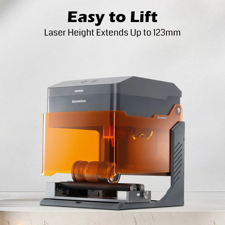 Kiosk Laser Engraver Machine, Compact, Open-to-use, 2.5W/5W/10W, Home Laser Cutter with Acrylic Enclosure by SainSmart.com