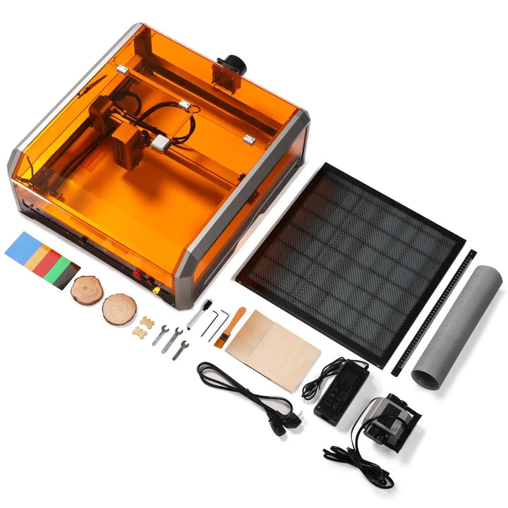 L8 Laser Engraver Machine, 20W/40W Power, 40000mm/min High Speed All-in-one, Air Assist, Lightburn Camera by SainSmart.com