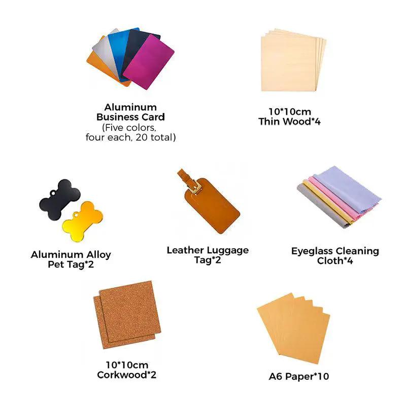 LaserPecker LP2 Materials Kit (44 pcs) by LaserPecker