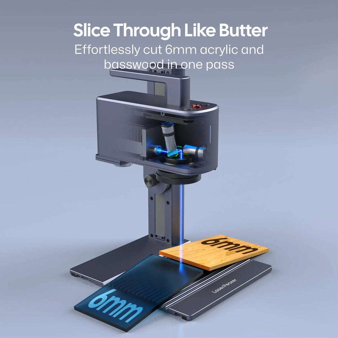 LaserPecker LP2 Plus 10W Desktop Laser Engraver & Cutter by My Store