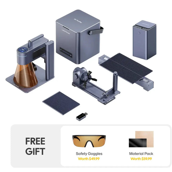 LaserPecker LP4 - The World's First Portable Dual-Laser Engraver by LaserPecker