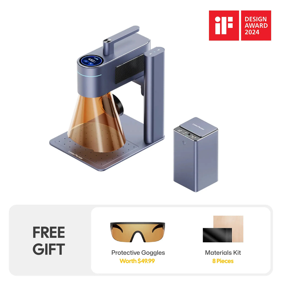 LaserPecker LP4 - The World's First Portable Dual-Laser Engraver by LaserPecker