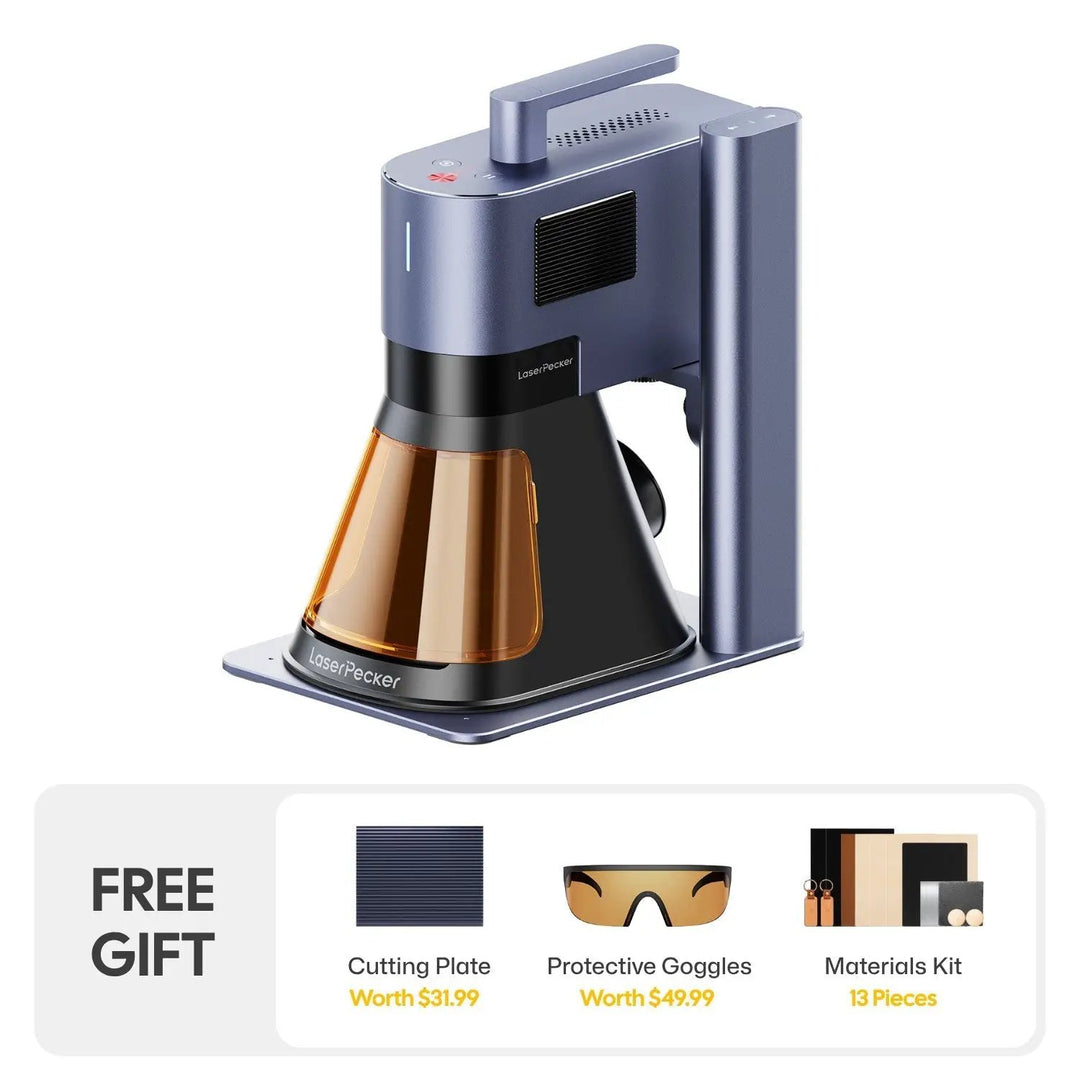 LaserPecker LP5 - The Smart 20W Fiber + Diode Laser Engraver by My Store