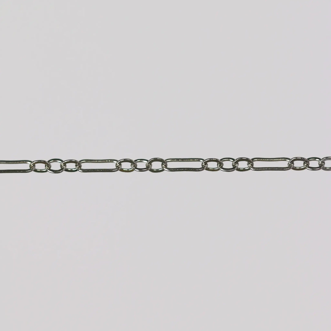 Marlee Permanent Jewelry Chain, Cable Paperclip Design, Long and Short Links, Available in Gold Options and Silver by Sunstone Welders