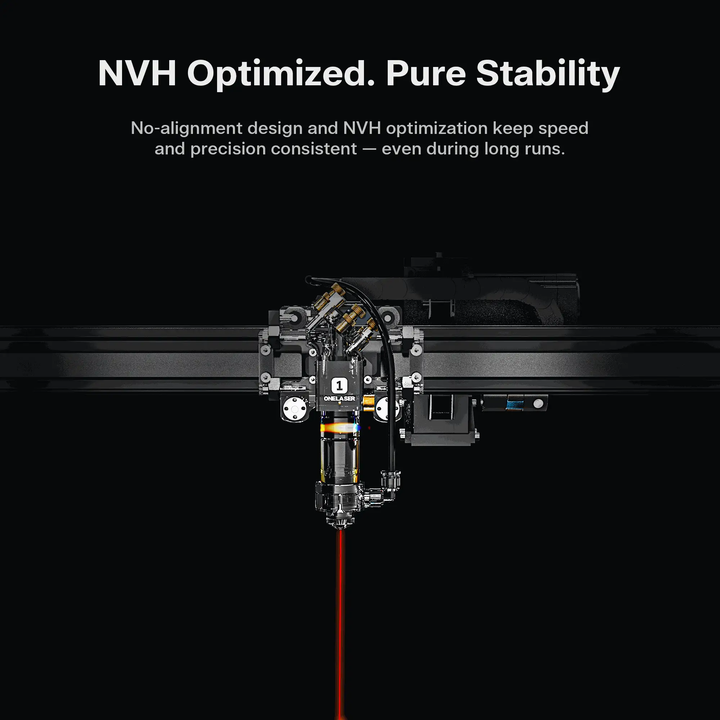 OneLaser Hydra™ 9 Gen2 - CO2/RF Industrial Hybrid Laser Engraver by OneLaser