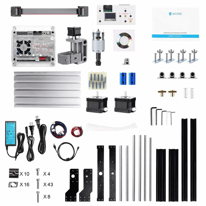 3018-PRO Desktop CNC Router DIY Kit by SainSmart.com