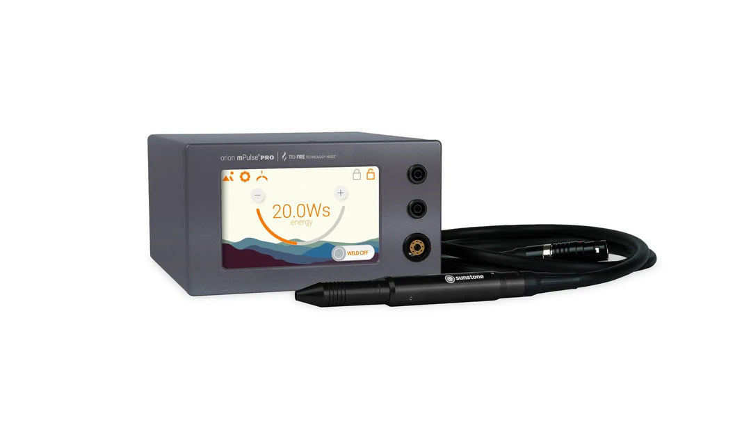 Orion mPulse® PRO Pulse Arc Welder: Twice the Power. Twice the Capability. by Sunstone Welders