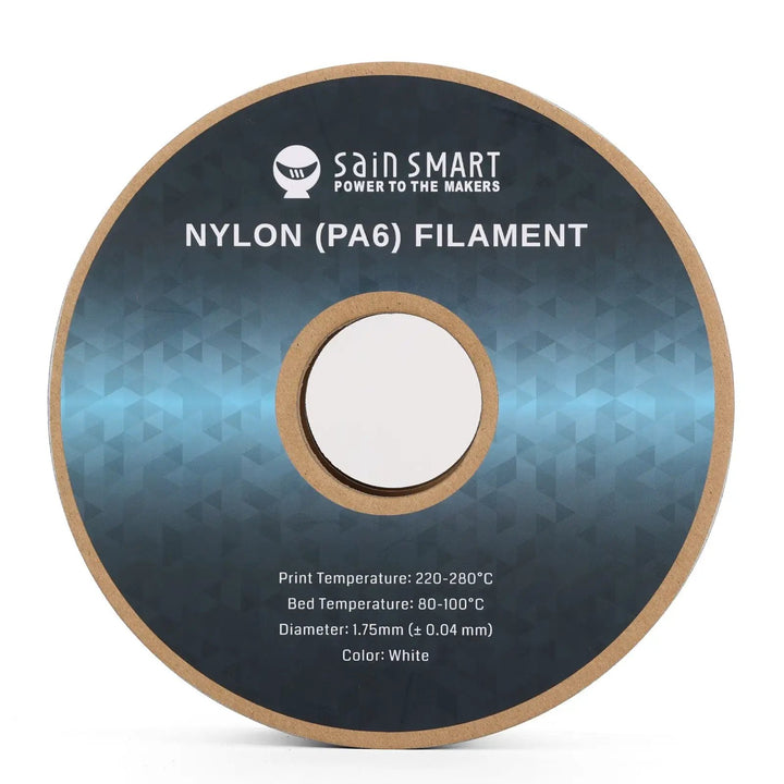 PA6 Nylon Filament 1.75mm, 1kg, Accuracy +/- 0.04 mm by SainSmart.com