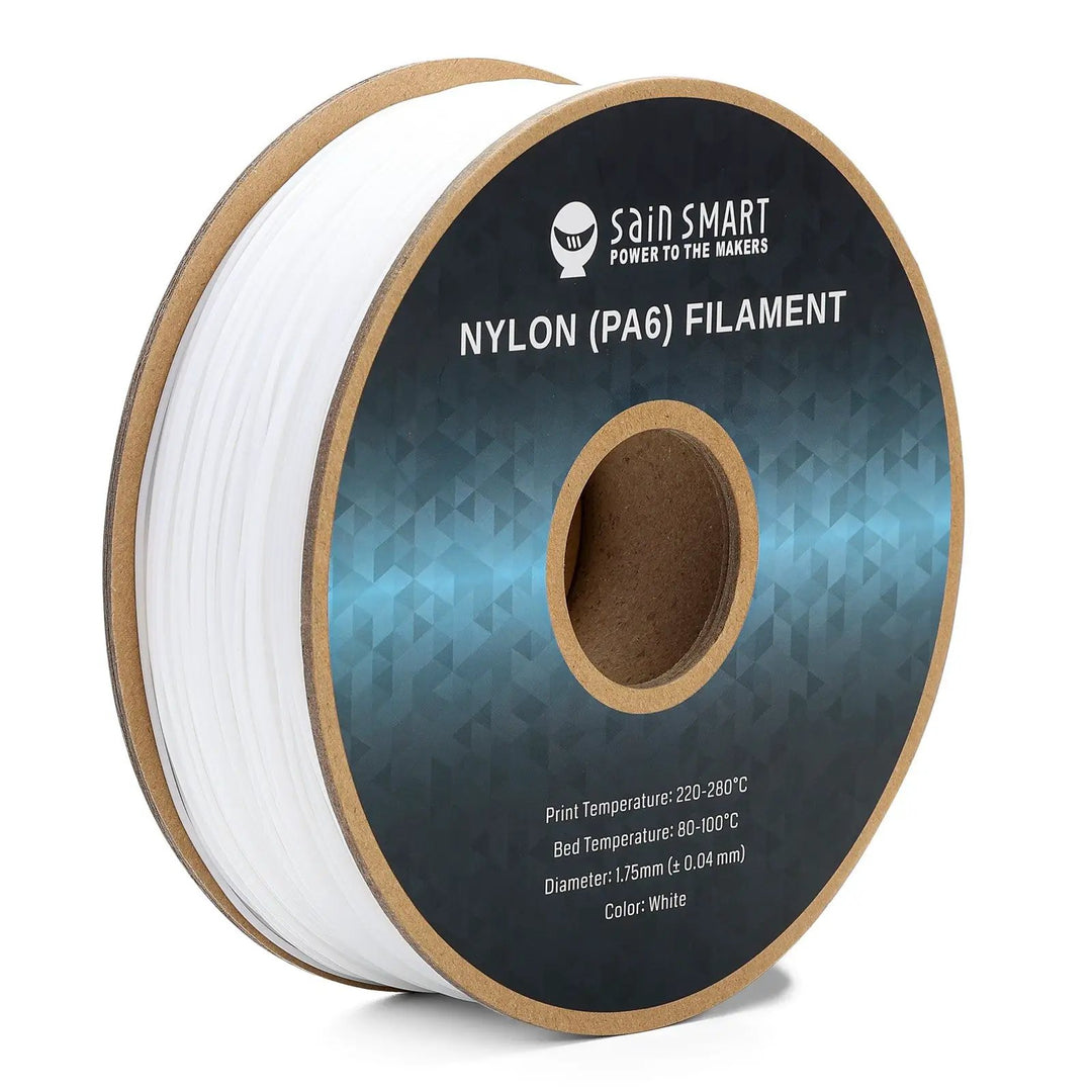 PA6 Nylon Filament 1.75mm, 1kg, Accuracy +/- 0.04 mm by SainSmart.com