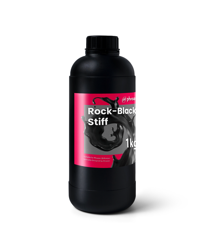 Phrozen Engineering Rigid Rock-Black Stiff Resin by Phrozen