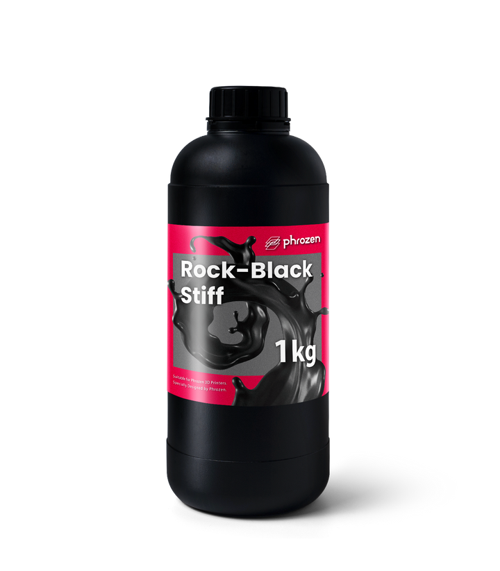 Phrozen Engineering Rigid Rock-Black Stiff Resin by Phrozen