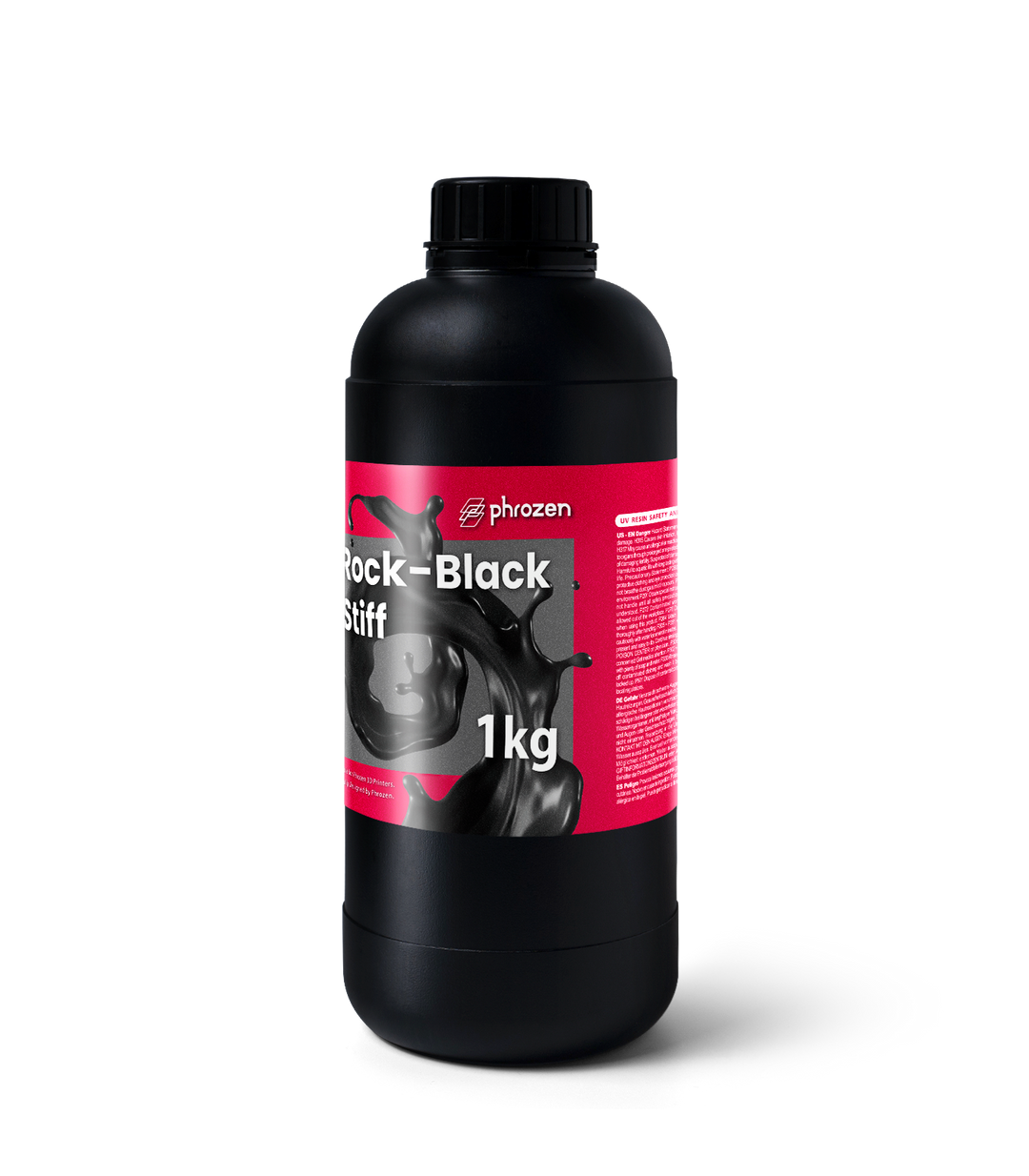 Phrozen Engineering Rigid Rock-Black Stiff Resin by Phrozen
