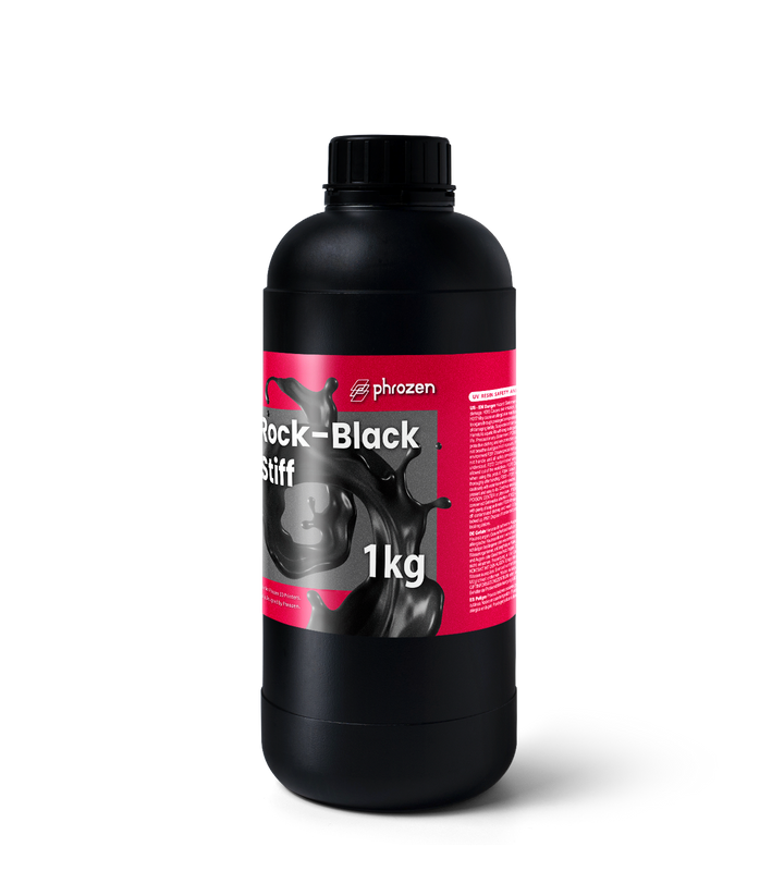 Phrozen Engineering Rigid Rock-Black Stiff Resin by Phrozen