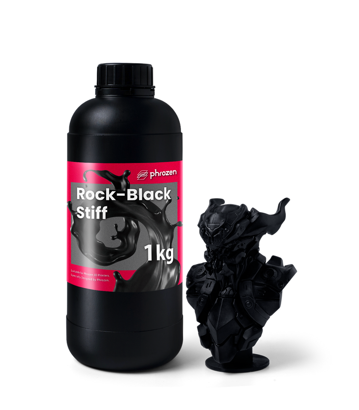 Phrozen Engineering Rigid Rock-Black Stiff Resin by Phrozen