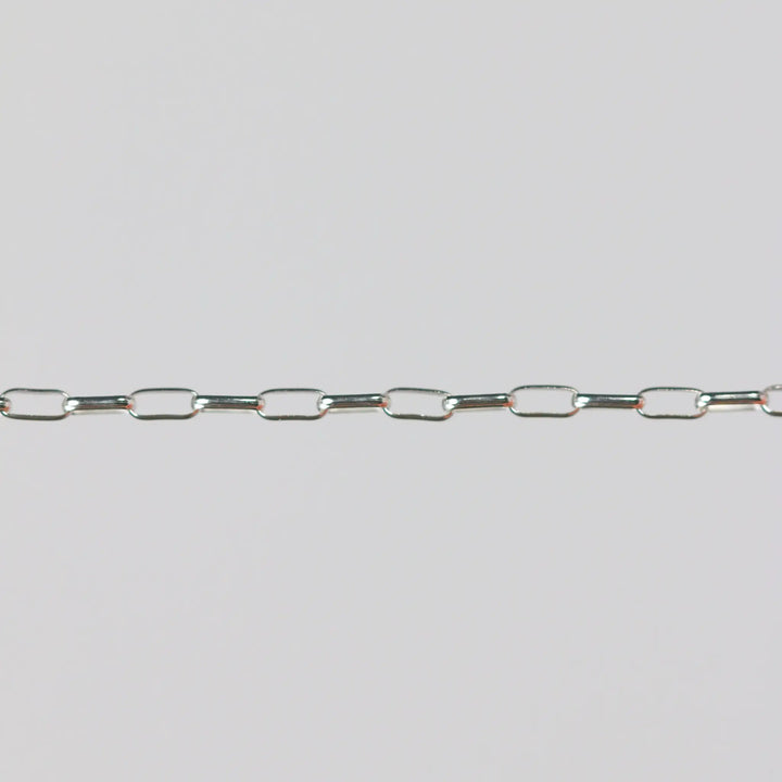 Sarah Permanent Jewelry Chain, Rolo Design, Long Links, Available in Gold Options and Silver by Sunstone Welders
