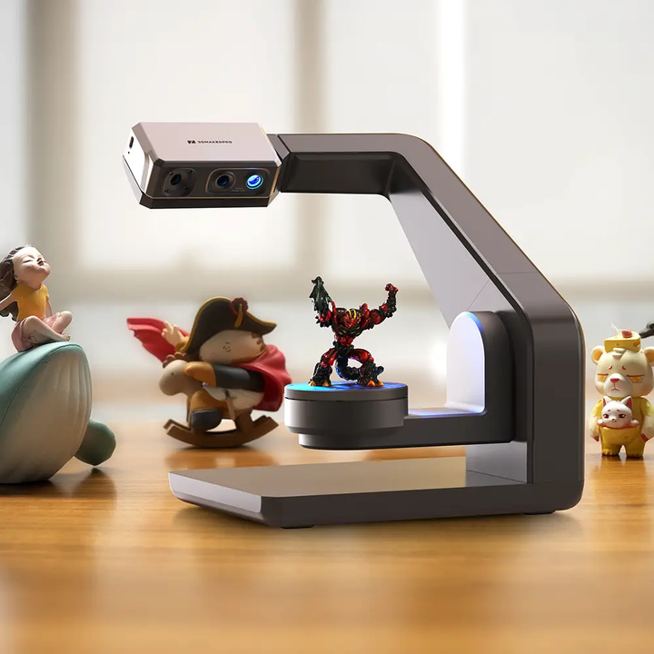 3DMakerpro Seal Lite 3D scanner side view showing compact portable body design