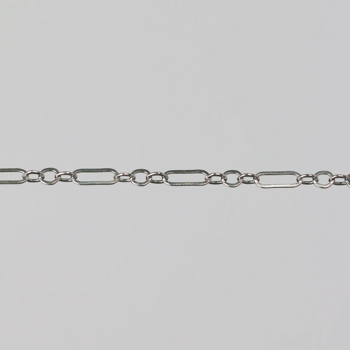 Marlee Permanent Jewelry Chain, Cable Paperclip Design, Long and Short Links, Available in Gold Options and Silver by Sunstone Welders