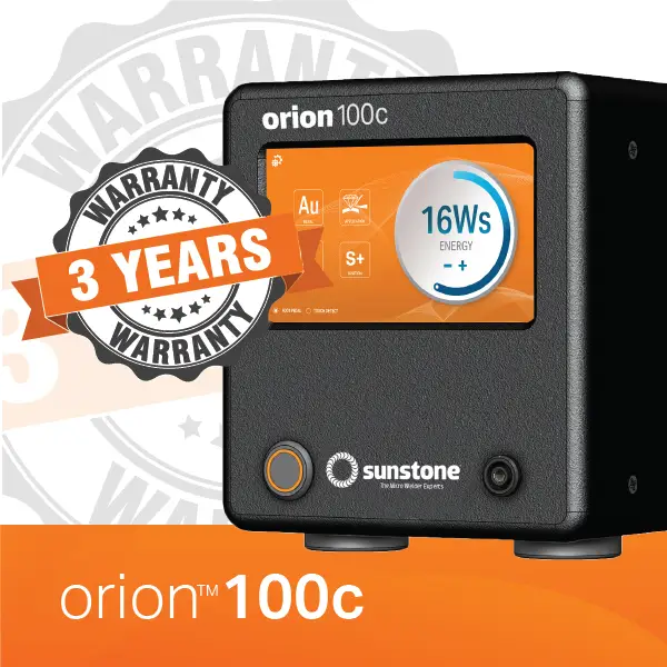 Orion 100c Pulse Arc Welder - More Energy and Capability by Sunstone Welders
