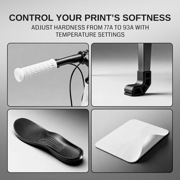 Lightweight TPU Filament 1.75mm, Foaming LW-TPU 77A–93A, High Resilience & Matte Finish by SainSmart.com