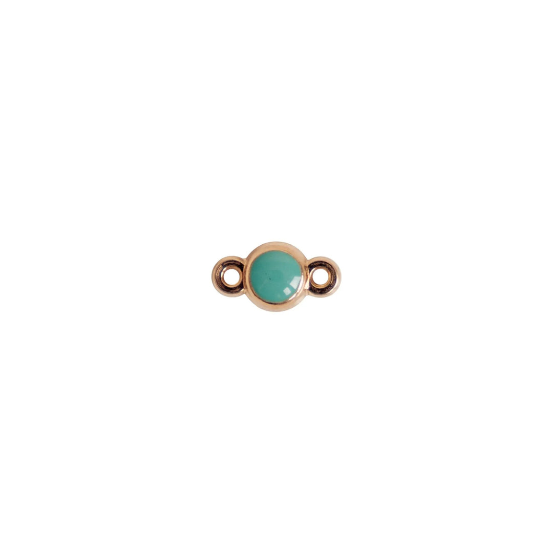 Color Dot Design Auburn Connectors | 4 Pack | 14K Gold Filled Yellow by Sunstone Welders