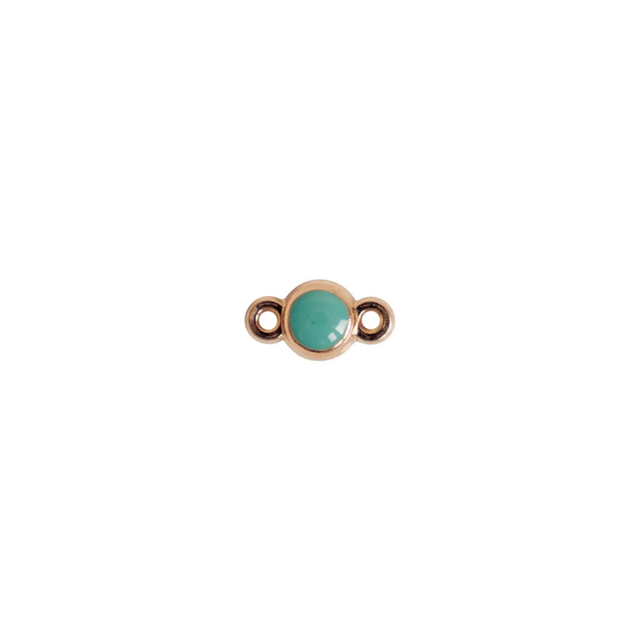 Color Dot Design Auburn Connectors | 4 Pack | 14K Gold Filled Yellow by Sunstone Welders