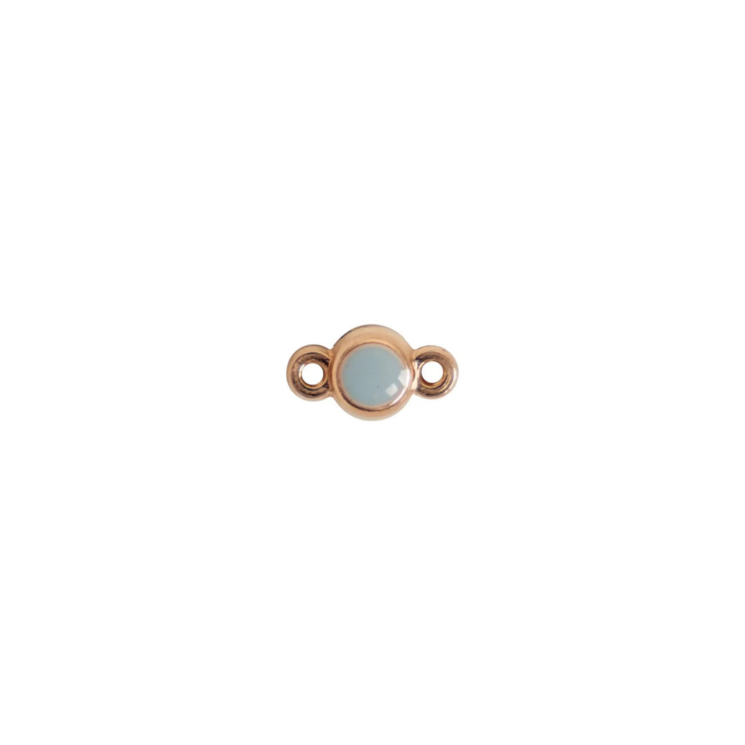 Color Dot Design Auburn Connectors | 4 Pack | 14K Gold Filled Yellow by Sunstone Welders