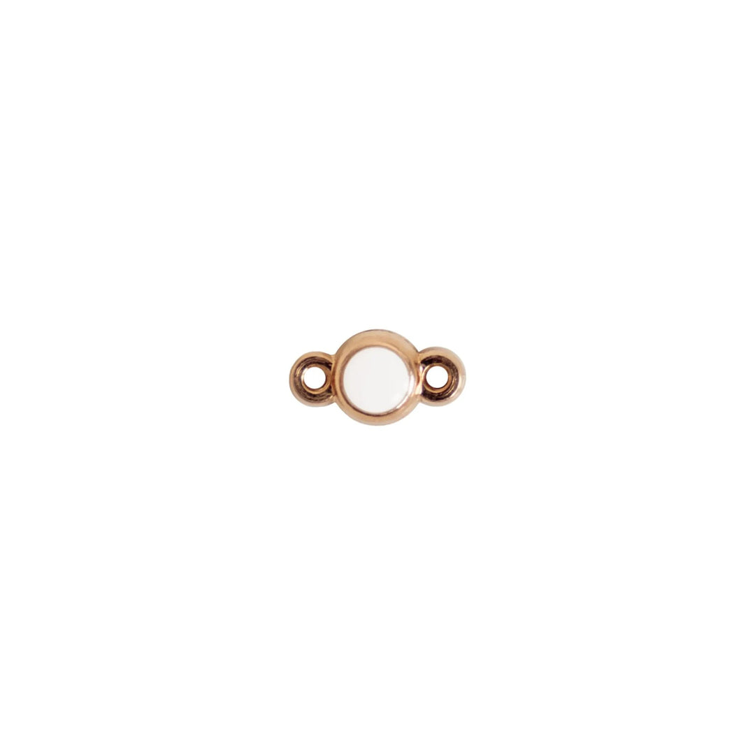 Color Dot Design Auburn Connectors | 4 Pack | 14K Gold Filled Yellow by Sunstone Welders