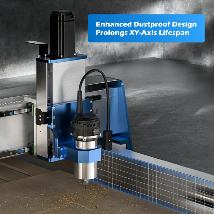 PROVerXL 2x2 CNC Router with Vectric Software, Professional Grade Precision & Pre-Assembled Modular Design by SainSmart.com