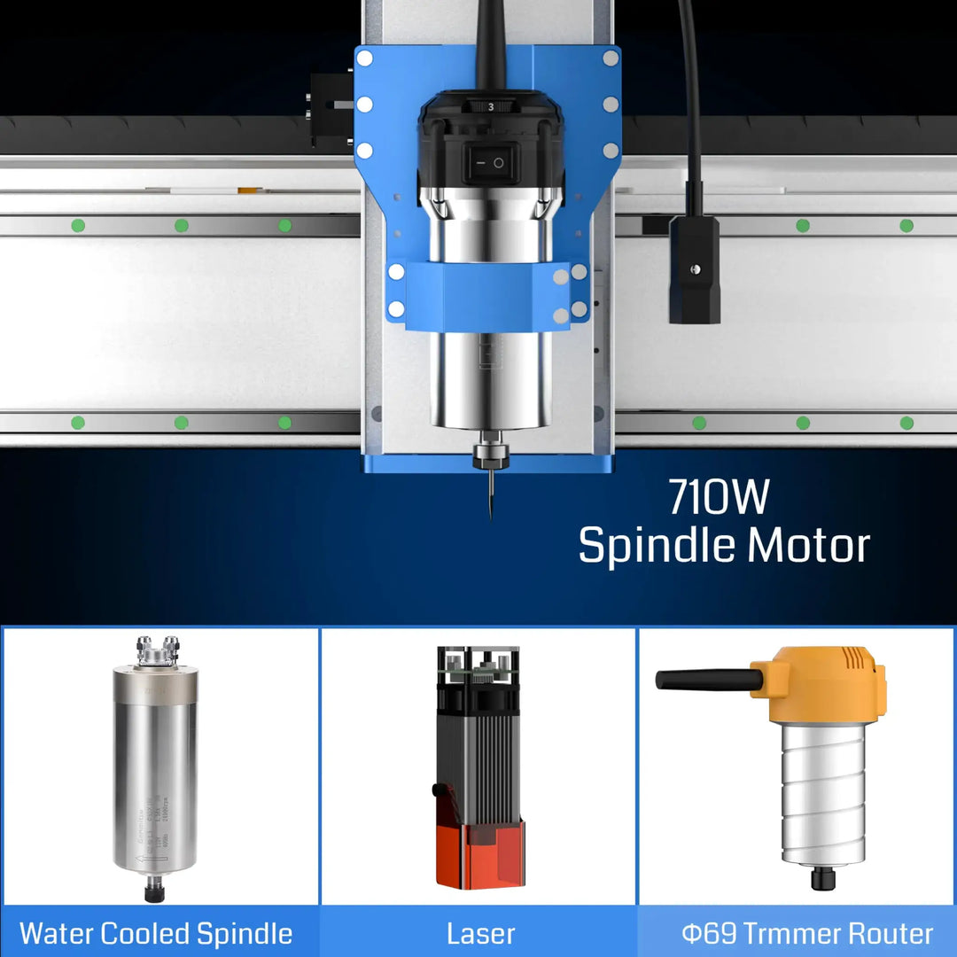 PROVerXL 2x2 CNC Router with Vectric Software, Professional Grade Precision & Pre-Assembled Modular Design by SainSmart.com