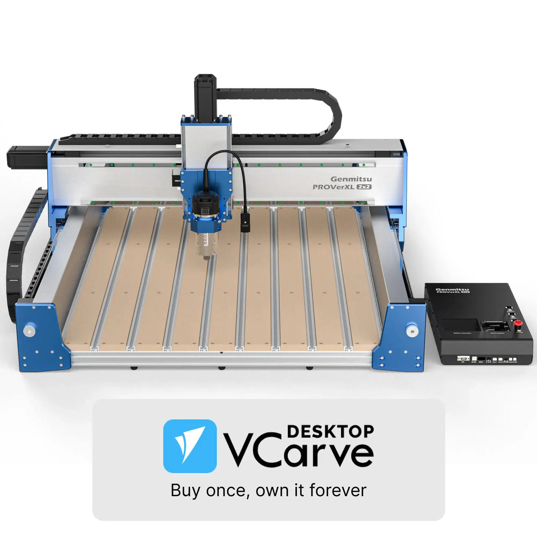 PROVerXL 2x2 CNC Router with Vectric Software, Professional Grade Precision & Pre-Assembled Modular Design by SainSmart.com
