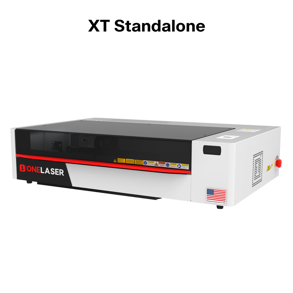 OneLaser XT™ Performance Desktop Laser Engraver (55W Glass) by OneLaser
