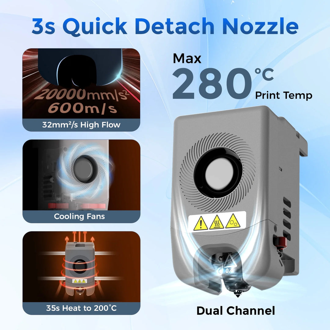 Flashforge 3D Printer Adventurer 5M, 3D Printers for Beginners Home DIY, High Speed Print Size 8.7 X 8.7 X 8.7In, Black