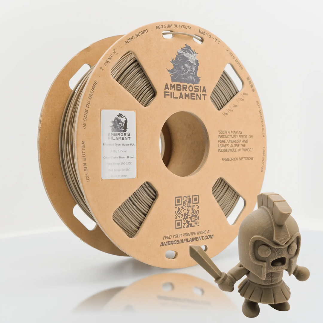 AMBROSIA ASA Filament of the Gods - 1KG Bambu AMS Friendly Cardboard Spools Premium 3D Printing Filament House ASA by West3D 3D Printing Supplies