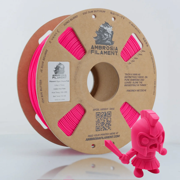 AMBROSIA ASA Filament of the Gods - 1KG Bambu AMS Friendly Cardboard Spools Premium 3D Printing Filament House ASA by West3D 3D Printing Supplies