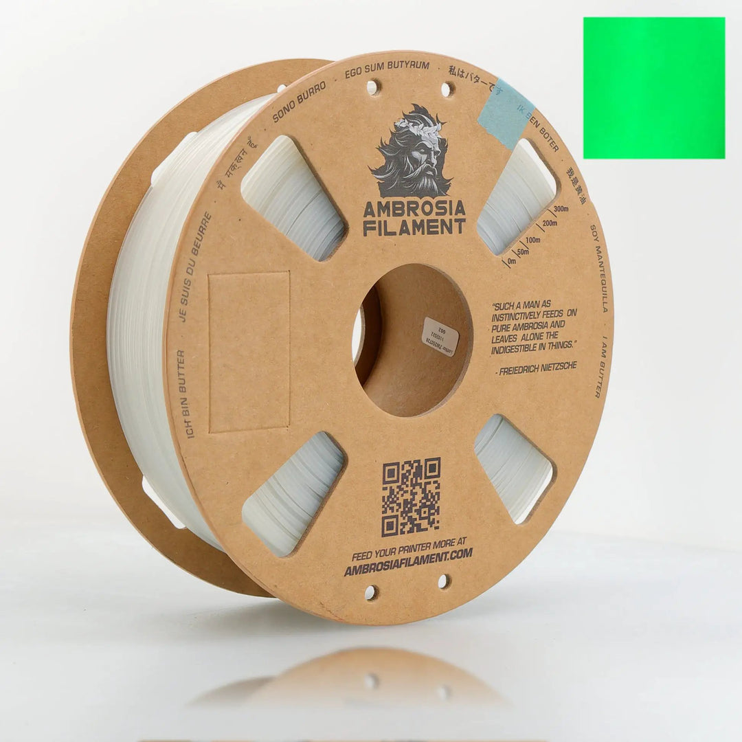 AMBROSIA ASA Galactic Filament of the Gods (Glitter / Sparkle) - 1KG Bambu AMS Friendly Cardboard Spools Premium 3D Printing Filament by West3D 3D Printing Supplies