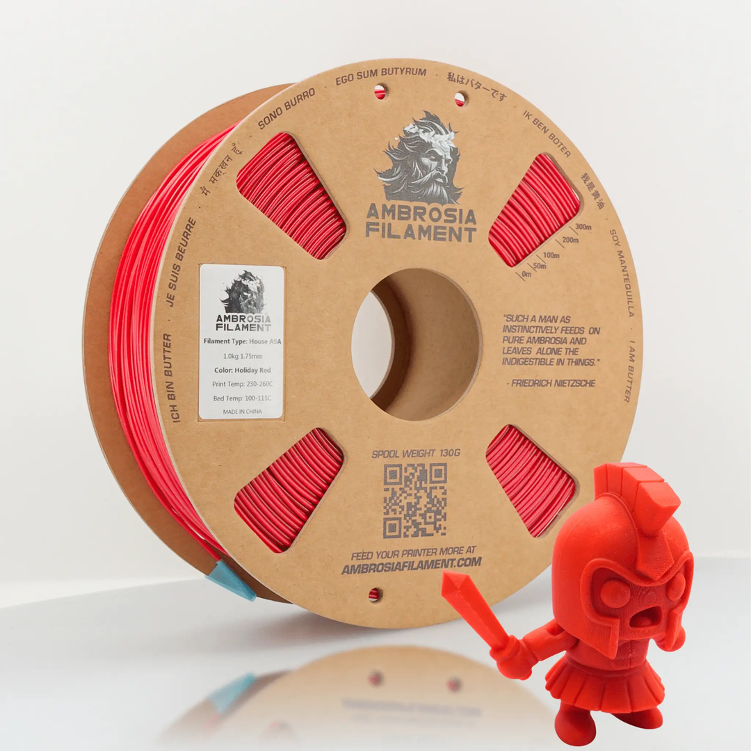 AMBROSIA ASA Galactic Filament of the Gods (Glitter / Sparkle) - 1KG Bambu AMS Friendly Cardboard Spools Premium 3D Printing Filament by West3D 3D Printing Supplies